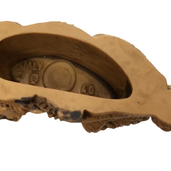 FONTANINI Nativity Sheep Figurines Laying Standing Italy #40 Set of 2 Vintage - Picture 10 of 11